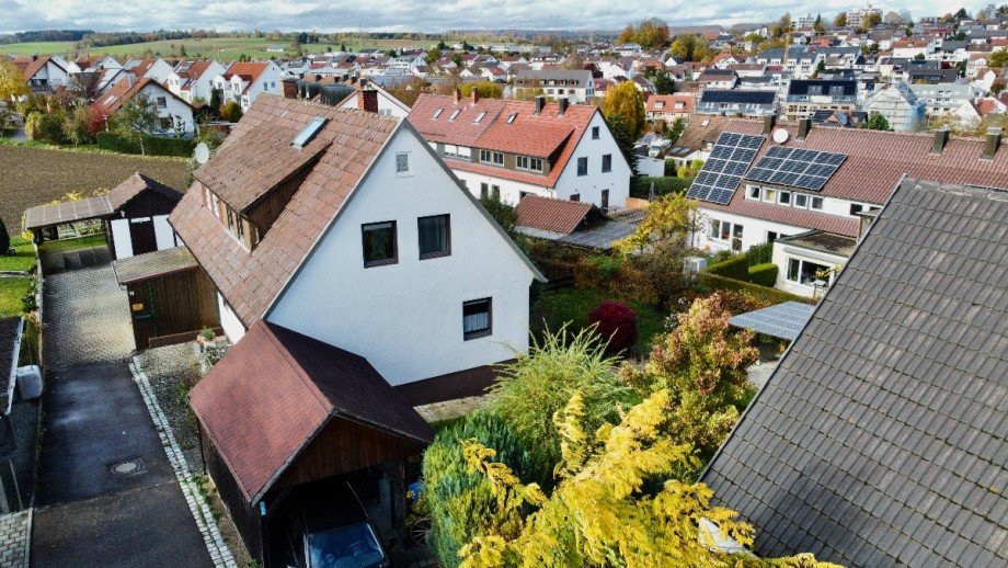 Au�enansicht Doppelhaush�lfte Erbach