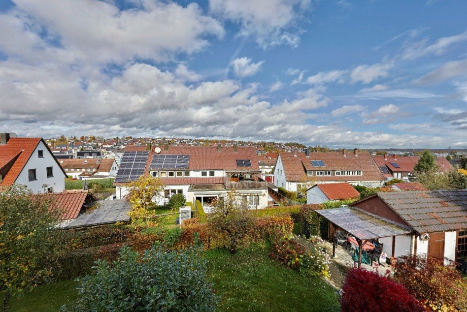 Ausblick Doppelhaush�lfte Erbach