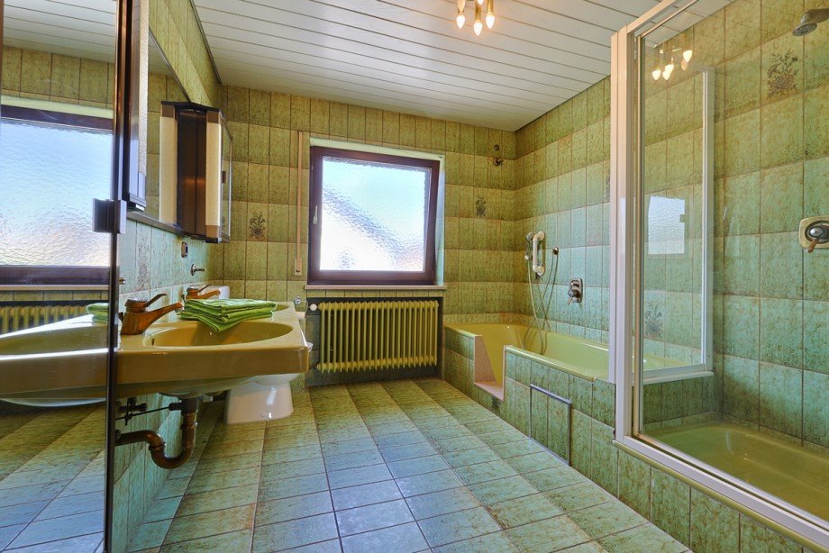 Tageslichtbad im OG Reihenmittelhaus Neu-Ulm