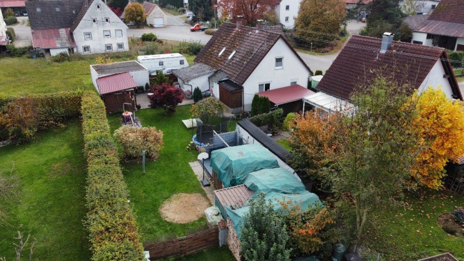 Gartenansicht Einfamilienhaus Laupheim
