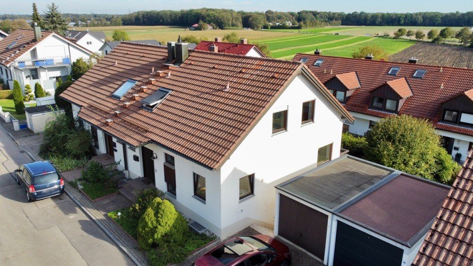 Au�enansicht Doppelhaush�lfte Elchingen