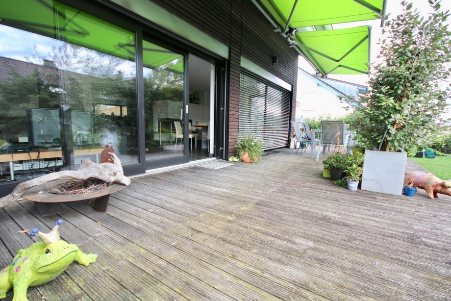 Terrasse Doppelhaush�lfte Ulm