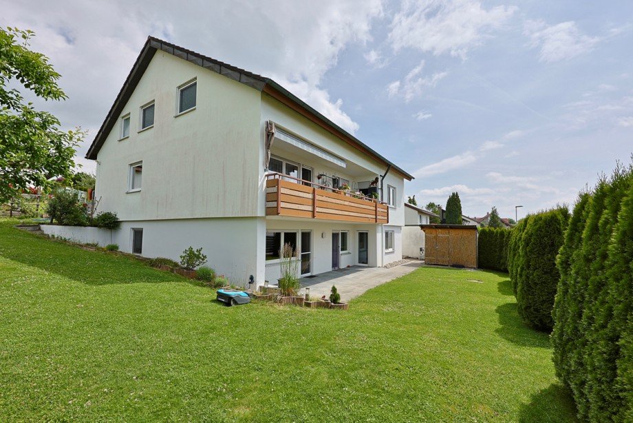 Au�enansicht Erdgeschosswohnung Oberdischingen