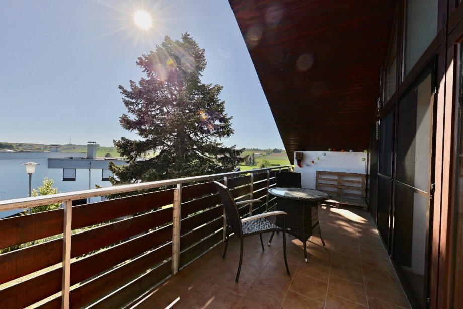 Balkon mit Aussicht Einfamilienhaus Erbach