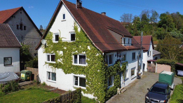 Au�enansicht Erbach Einfamilienhaus Liebhaber Objekt mit ca. 1.900 m� Grundst�ck
