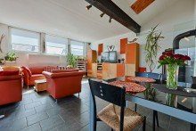 Wohnbereich Gem�tliche Dachgeschosswohnung in ruhiger Lage