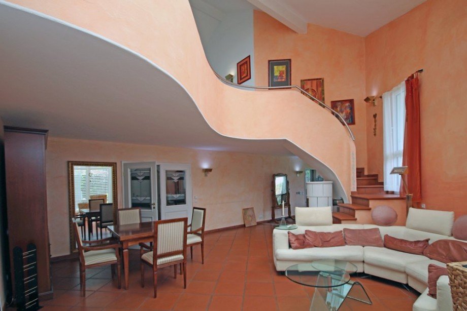 Wohnbereich mit Galerie Einfamilienhaus Erbach