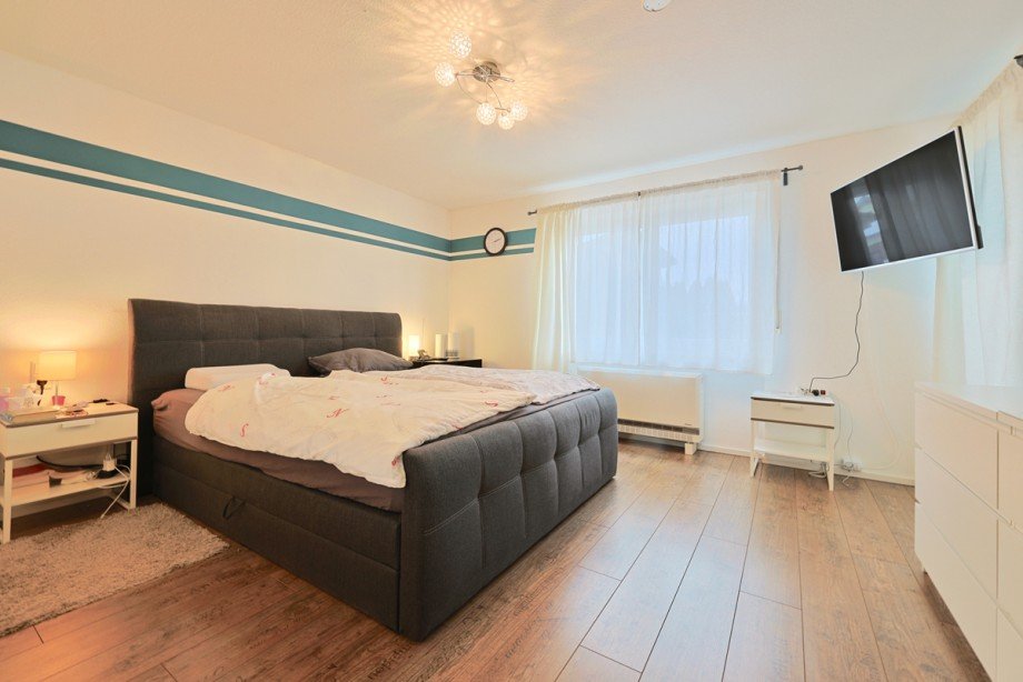 Schlafzimmer - m�bliert Erdgeschosswohnung Oberdischingen