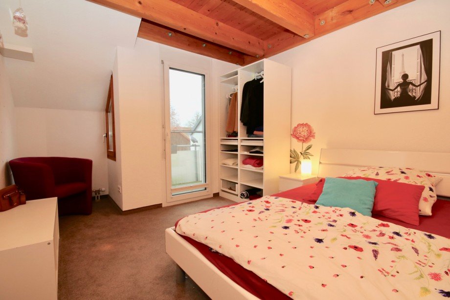 Zimmer OG mit Balkon Reihenmittelhaus Ulm
