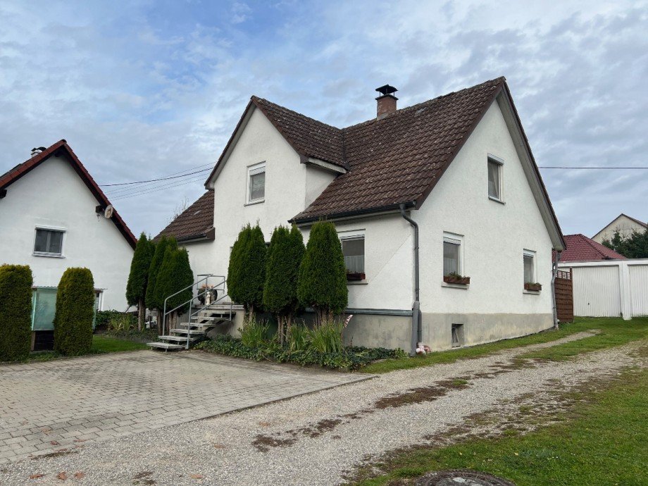 Au�enansicht Einfamilienhaus Laupheim