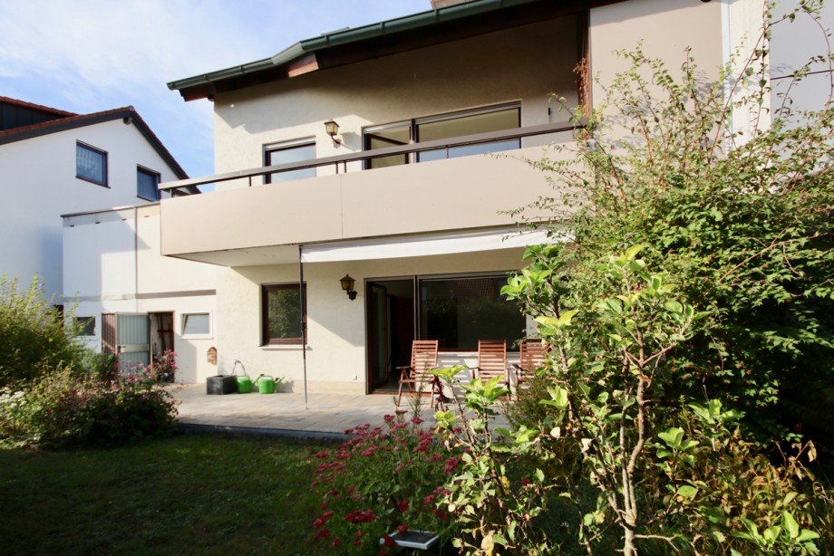 Gartenansicht Doppelhaush�lfte Elchingen