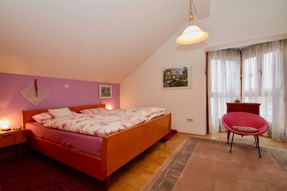 Schlafzimmer Dachgeschosswohnung Senden