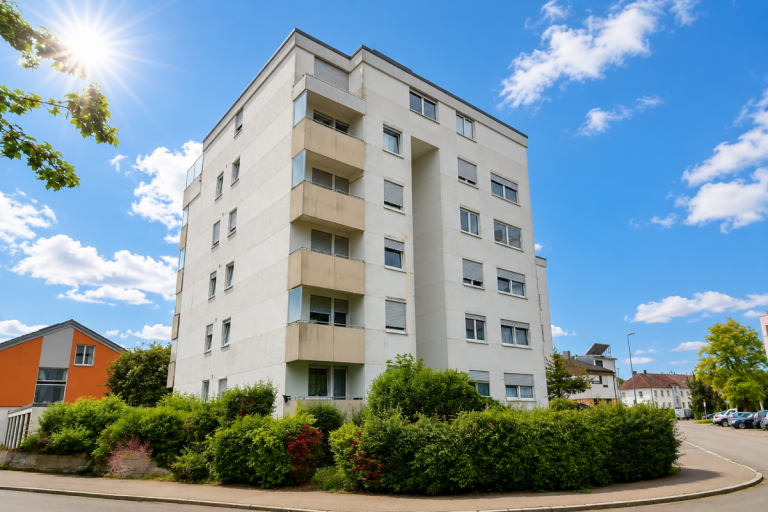 Unverbindliche kreative KI-Visualisierung, dienen ausschlie�lich der visuellen Inspiration Neu-Ulm Wohnung Besonderes und seltenes Angebot in gefragter Lage