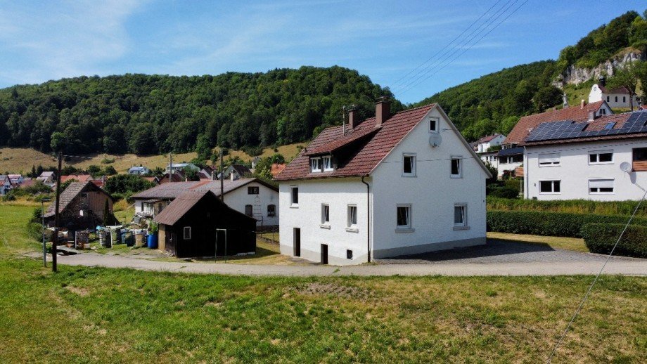 Au�enansicht Einfamilienhaus Schelklingen