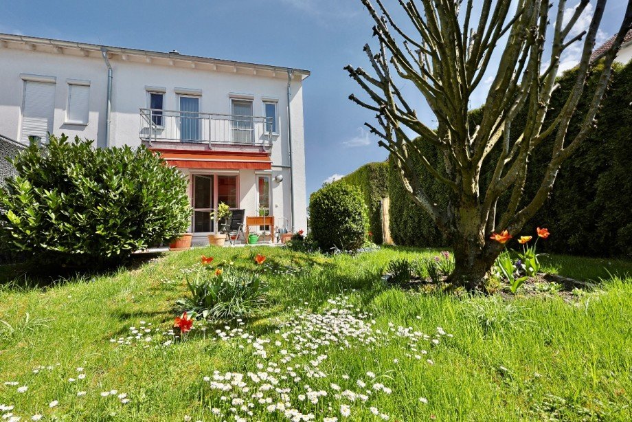 eingewachsener Garten Reiheneckhaus Erbach