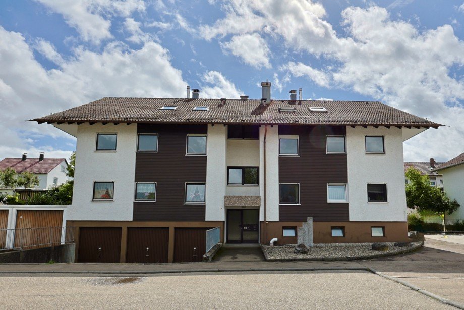 Au�enansicht Etagenwohnung Beimerstetten