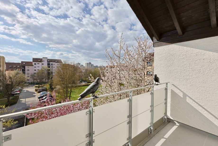 Balkon Dachgeschosswohnung Ulm