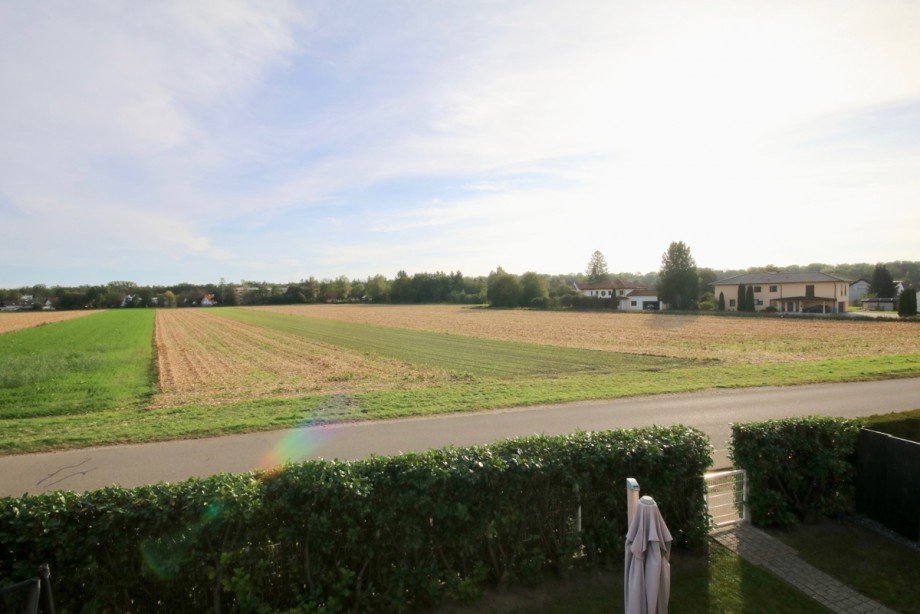 herrliche Aussicht vom Balkon Einfamilienhaus V�hringen