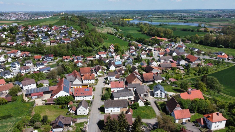 Donaurieden mit Blick Richtung Erbach Einfamilienhaus Erbach