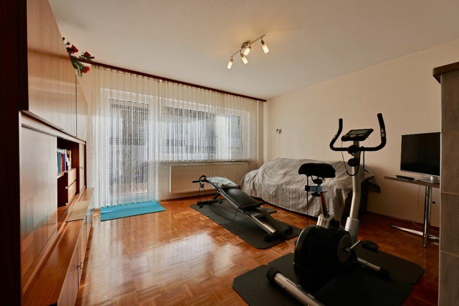 Wohnzimmer mit Terrasse Wohnung EG Zweifamilienhaus Erbach