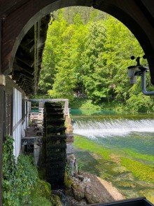 Blautopf Einmalig in Lage, Ambiente und Stil