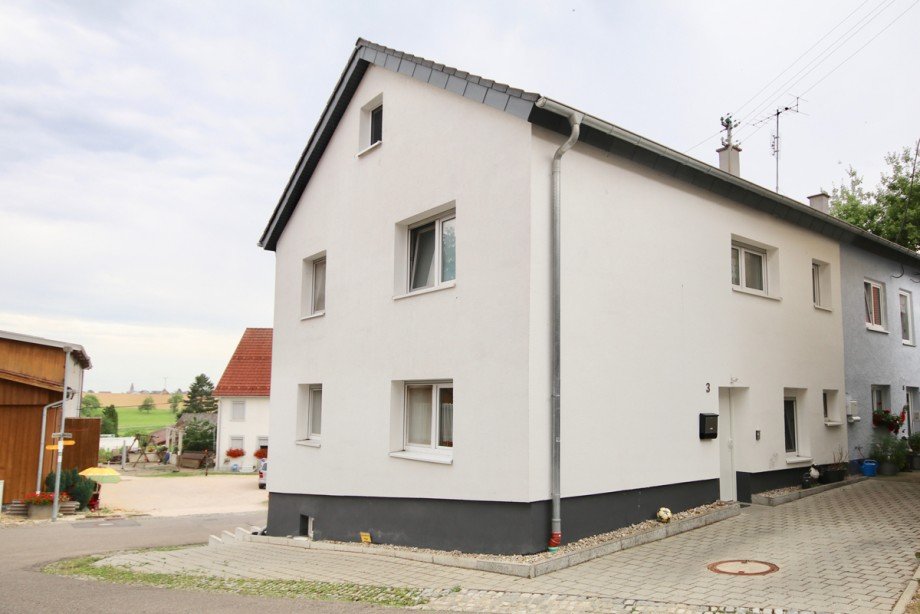 Au�enansicht Doppelhaush�lfte Blaubeuren
