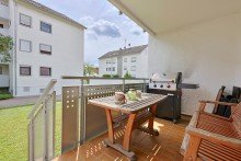 Balkon Schmucke und gem�tliche 2-Zimmer-Wohnung mit Balkon