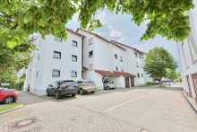 Au�enansicht Schmucke und gem�tliche 2-Zimmer-Wohnung mit Balkon