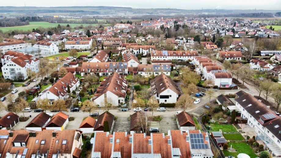 Wohnen im Gr�nen - schnell in der Stadt Reihenmittelhaus Ulm