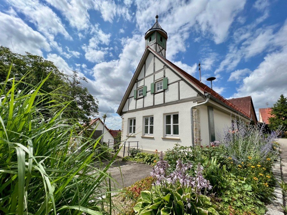 Rathaus Doppelhaush�lfte Blaubeuren