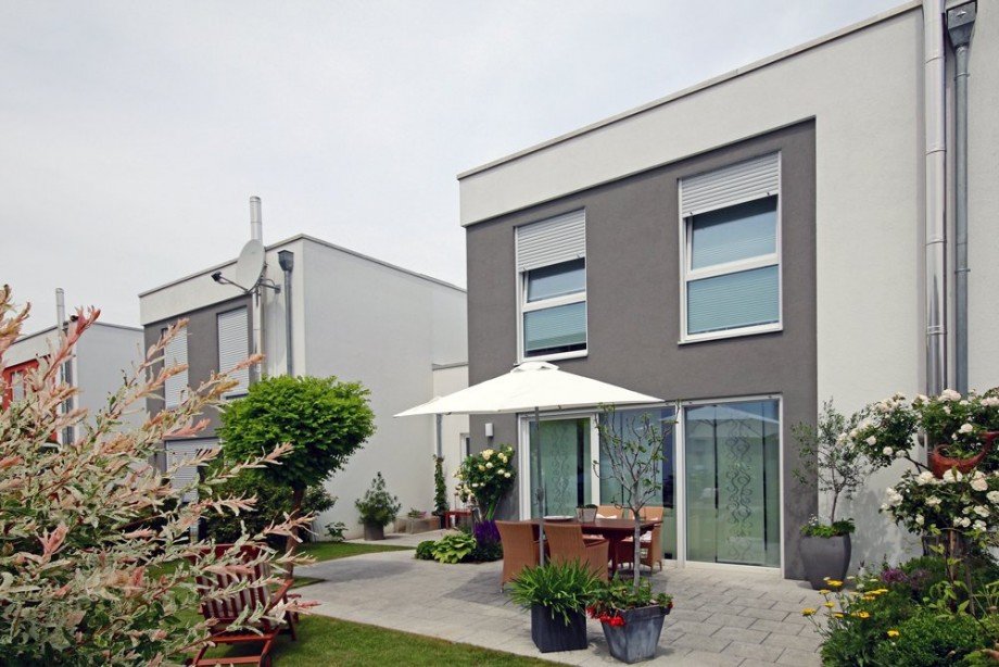 Au�enansicht Einfamilienhaus Neu-Ulm