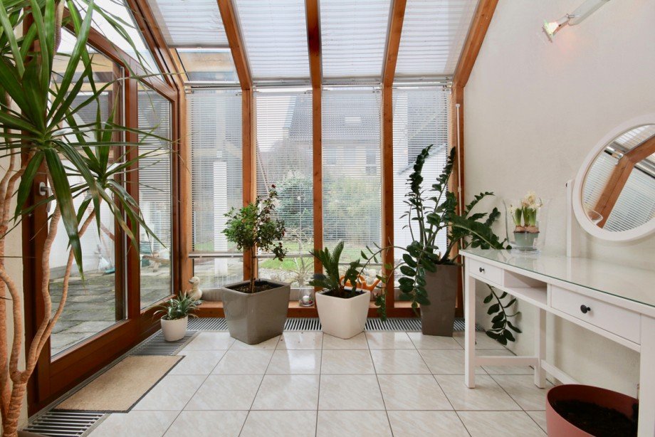 Wintergarten Reihenmittelhaus Ulm