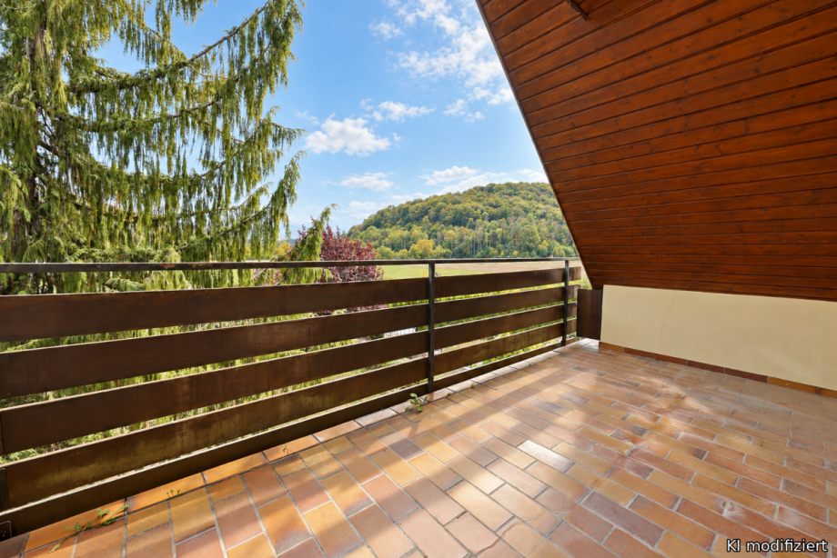 Balkon Zweifamilienhaus Schelklingen