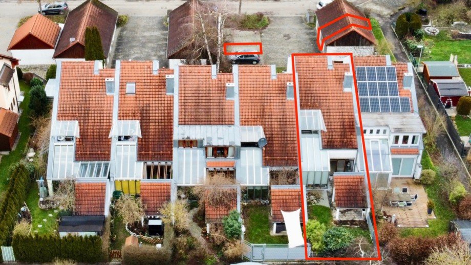 Au�enansicht Reihenmittelhaus Ulm