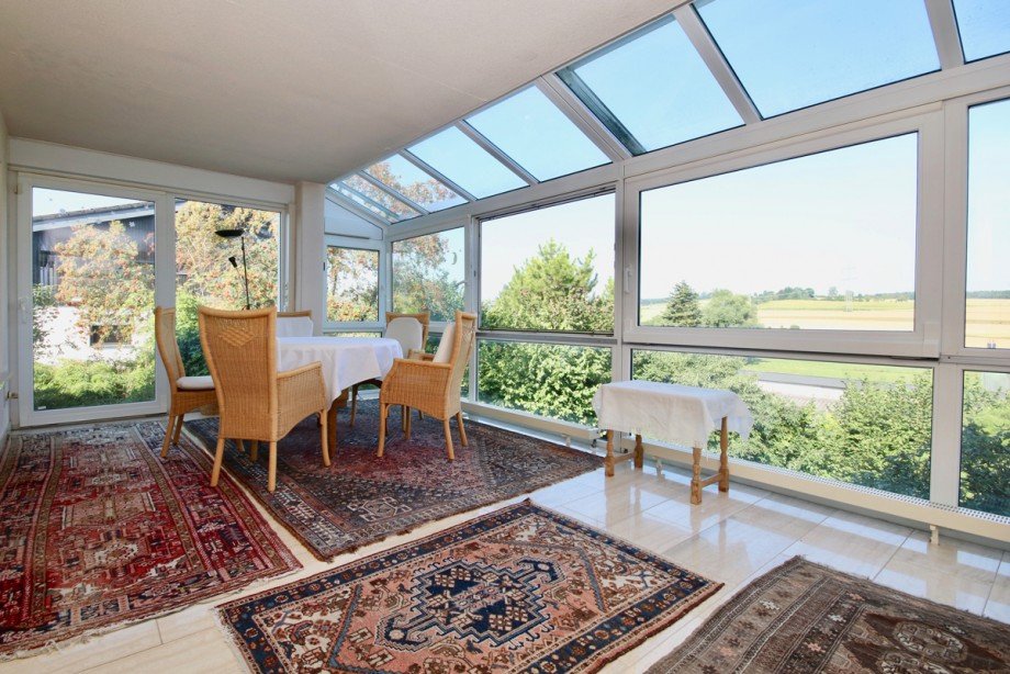 Wintergarten mit Aussicht Einfamilienhaus Erbach